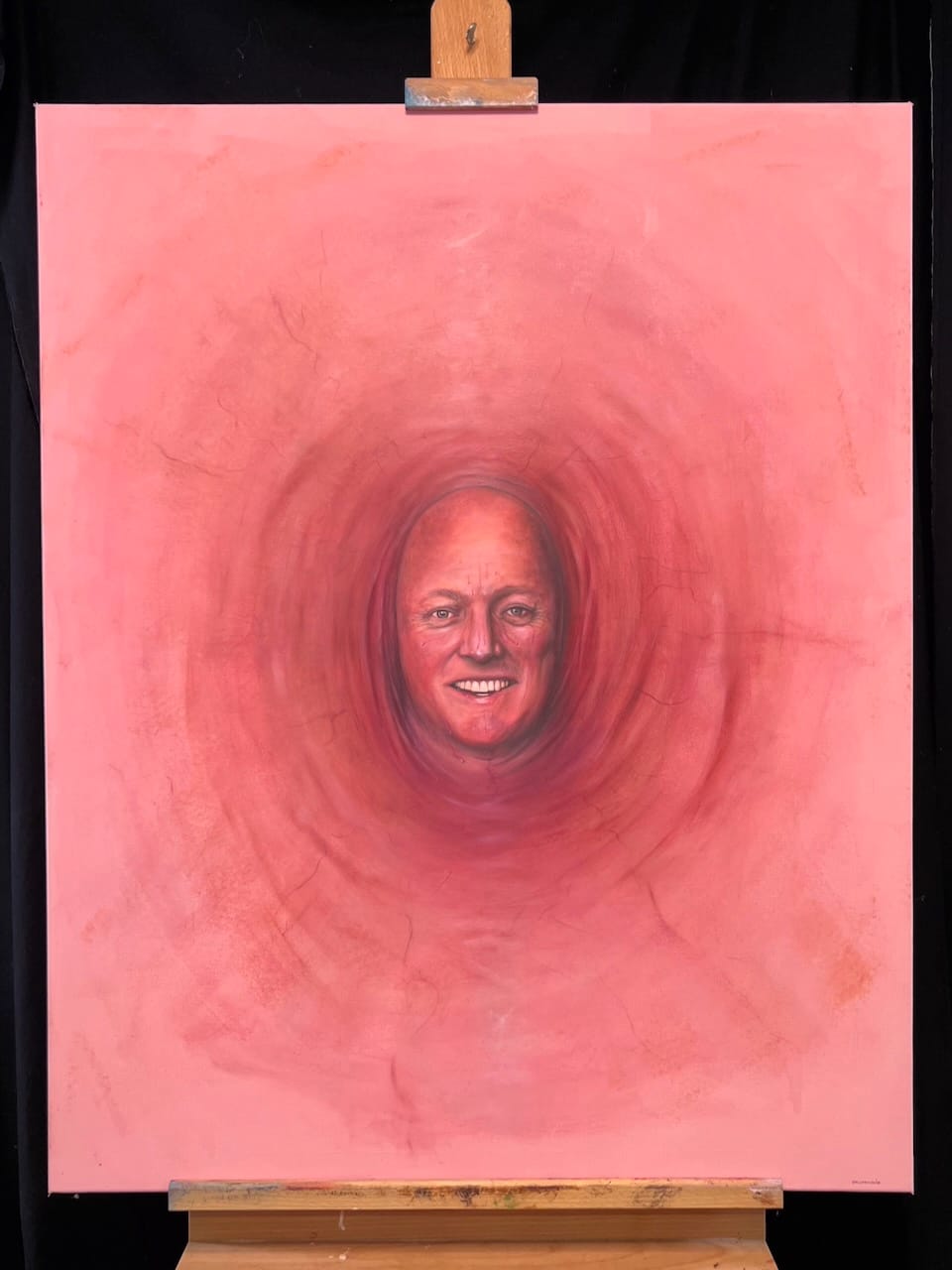 I painted the Prime Minister